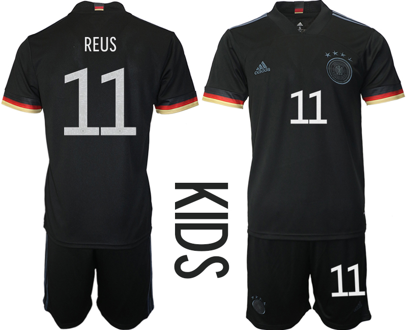 2021 European Cup Germany away Youth #11 soccer jerseys